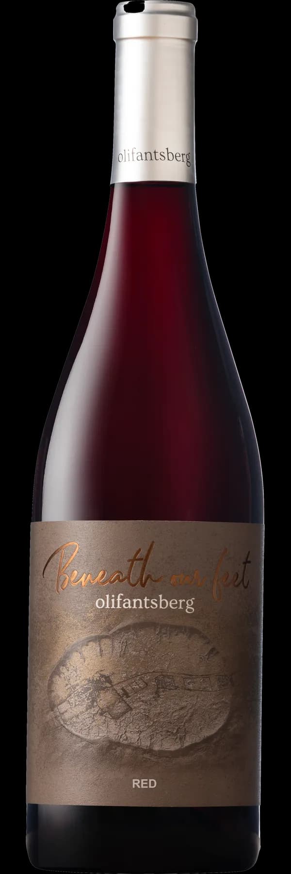 Beneath Our Feet Red bottle shot