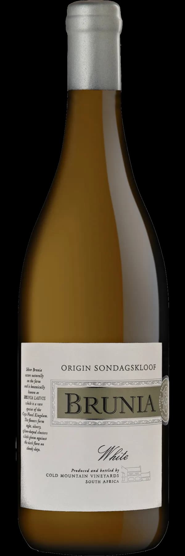 White bottle shot