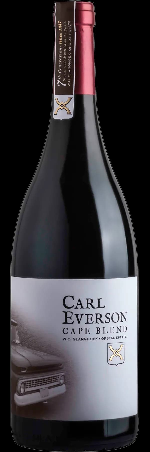 Carl Everson Cape Red bottle shot