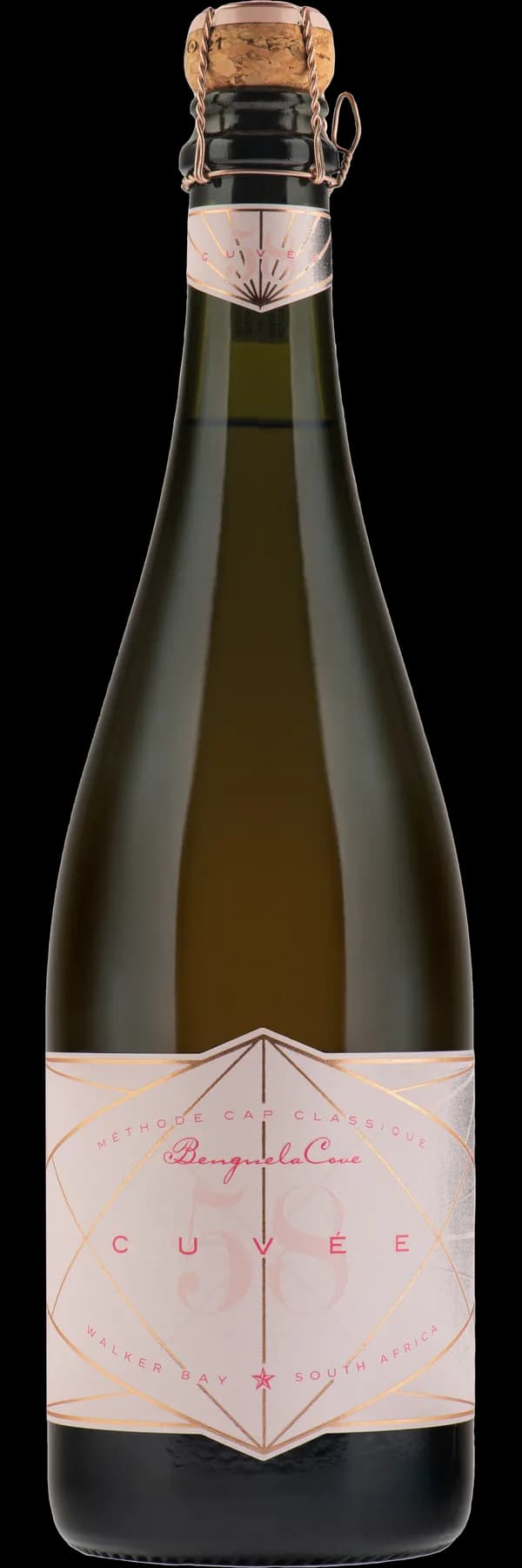 Cuvee 58 MCC Rose bottle shot