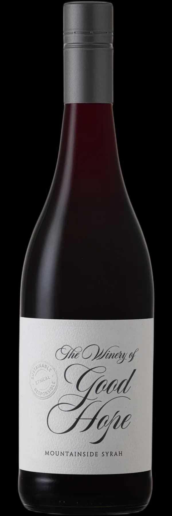 The Winery of Good Hope Mountainside Syrah bottle shot