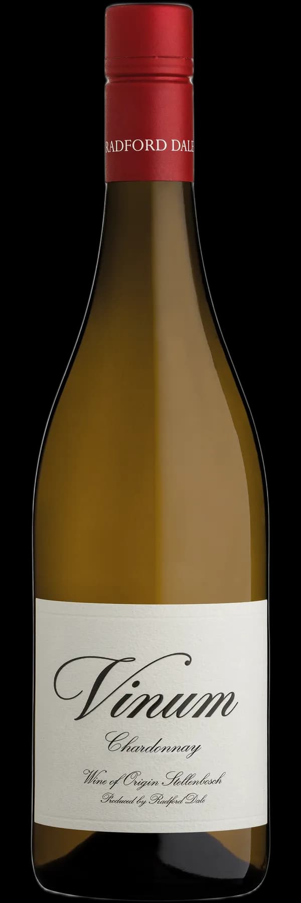 Radford Dale Vinum Chardonnay bottle shot