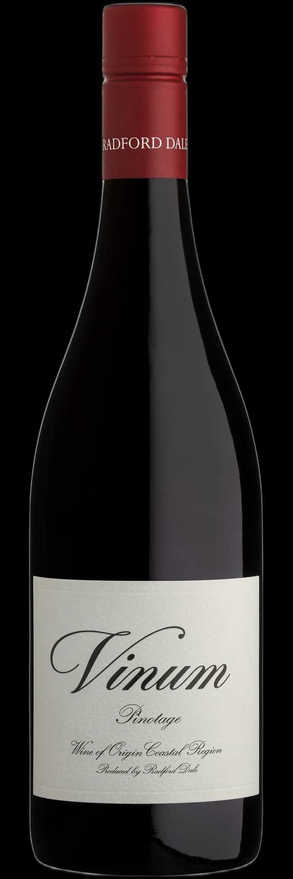 Radford Dale Vinum Pinotage bottle shot
