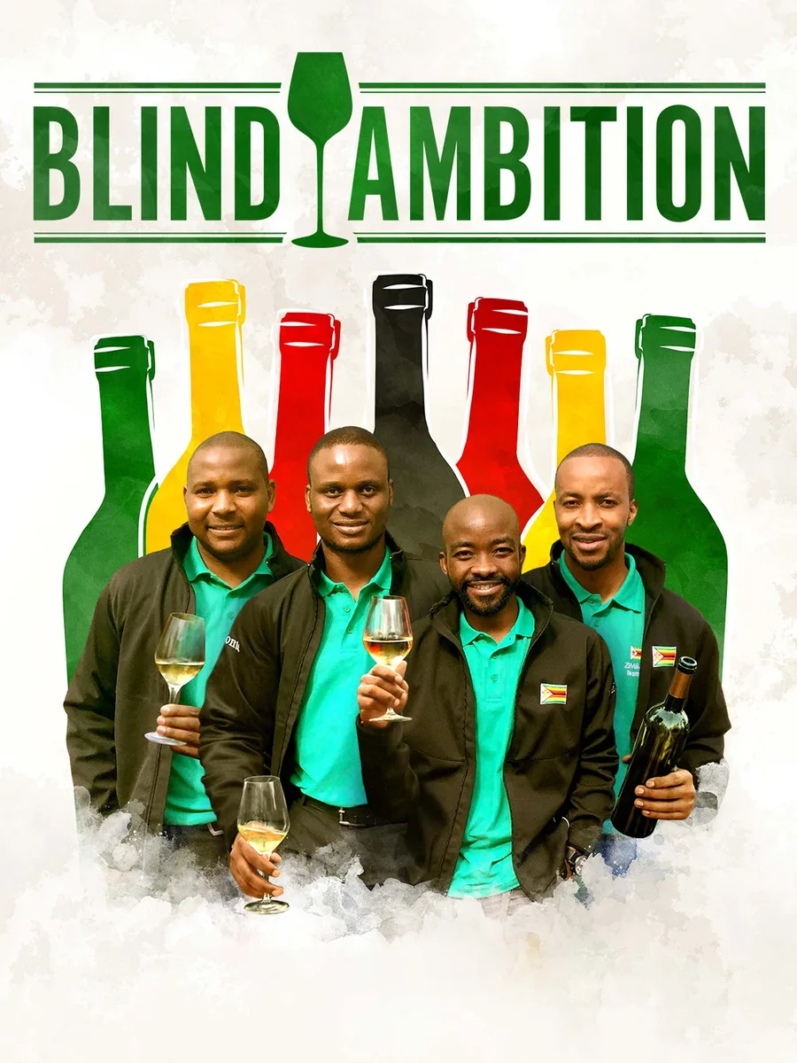Poster for Blind Ambition, the documentary featuring Tinashe Nyamudoka's story