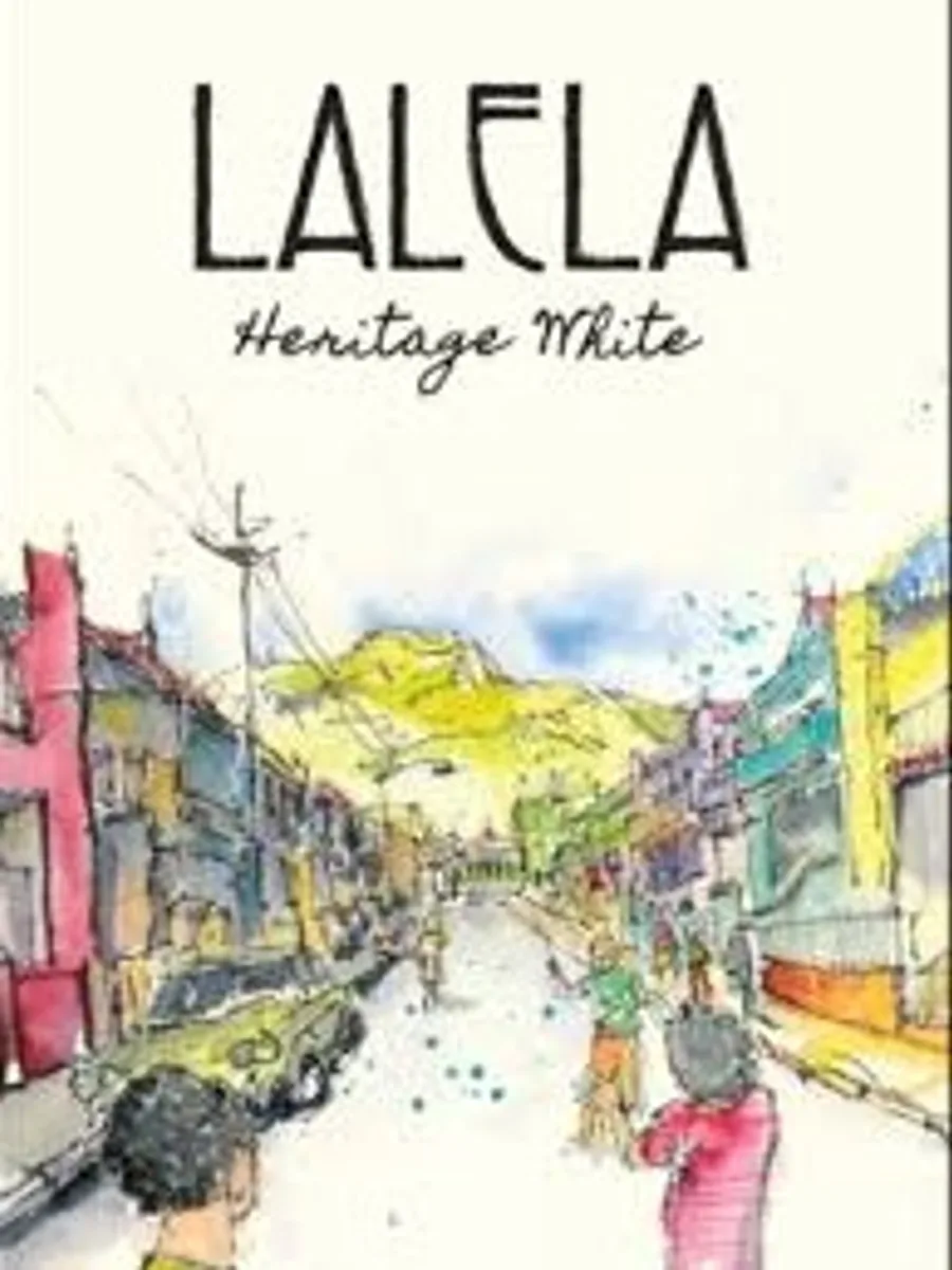 Lalela Heritage White label artwork - a watercolour Cape street scene