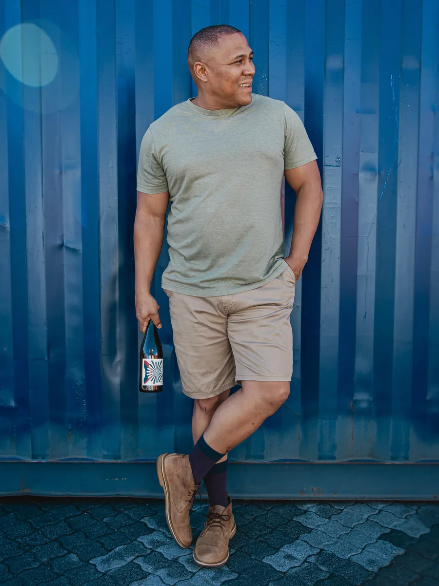 Rüdger van Wyk, founder and winemaker of New Dawn