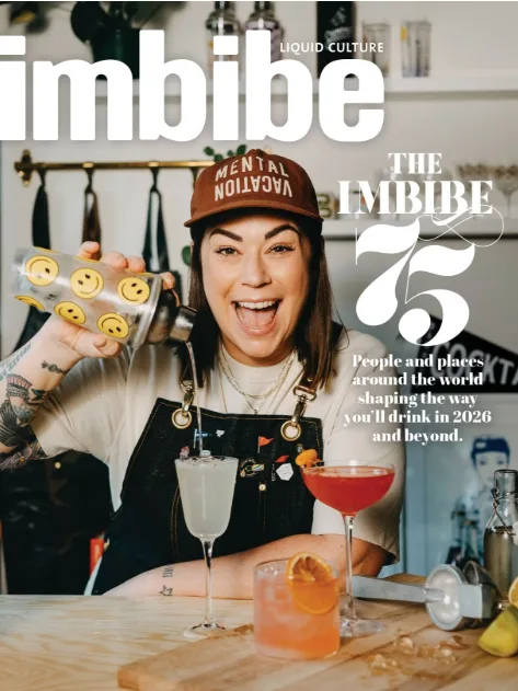 The Imbibe magazine cover featuring New Dawn, "THE IMBIBE 75"