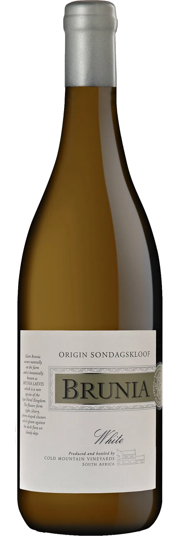 White bottle shot