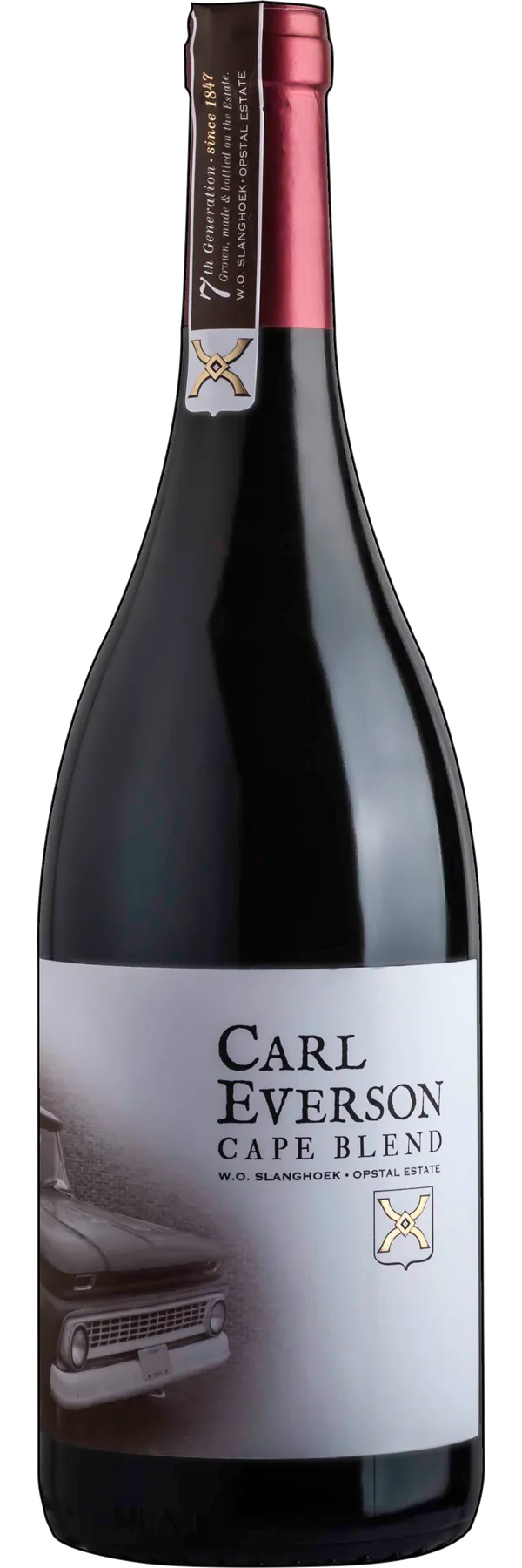 Carl Everson Cape Red bottle shot