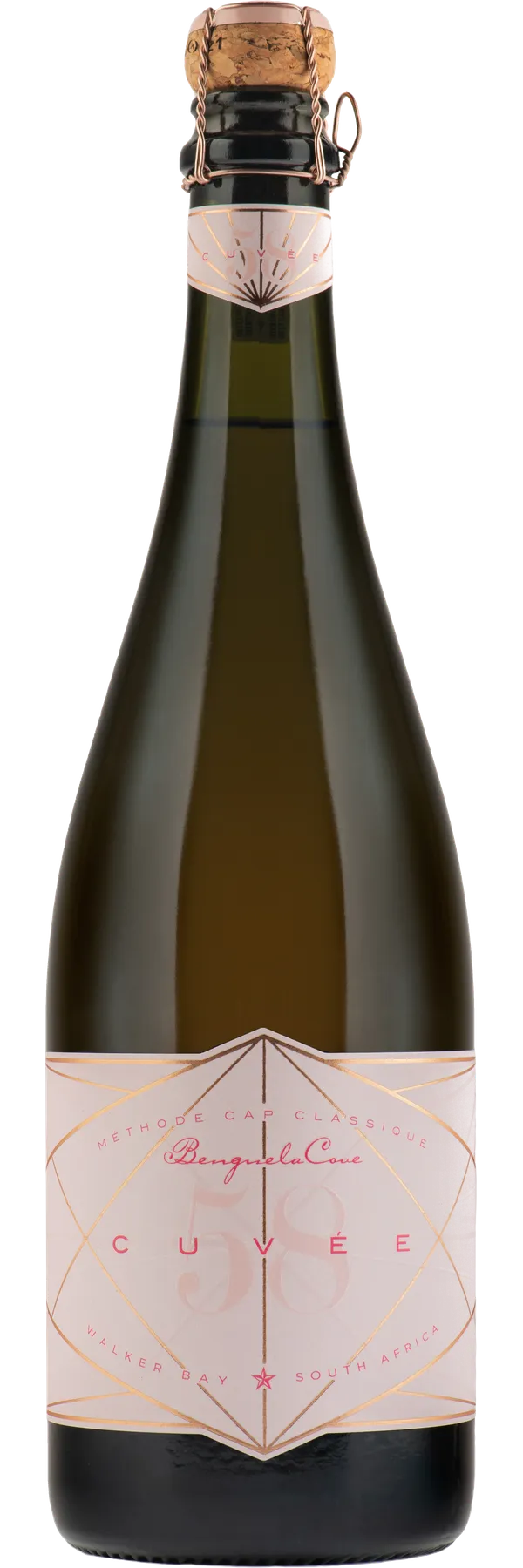 Cuvee 58 MCC Rose bottle shot